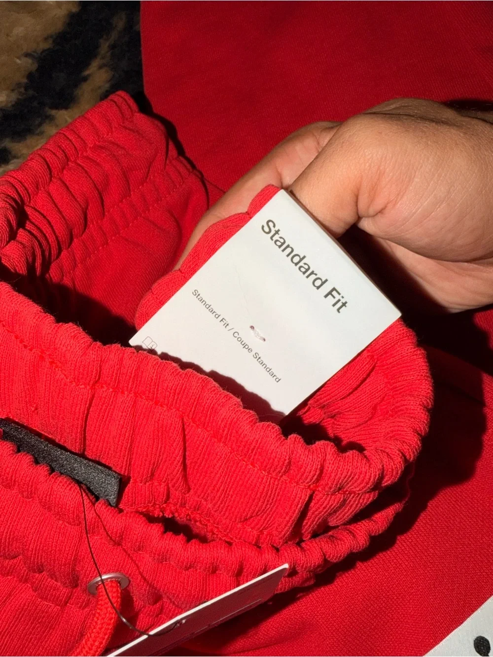 Jordan drawstring red